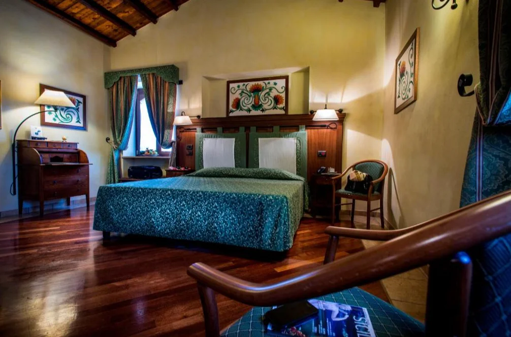 Abbazia Santa Anastasia | slaapkamer